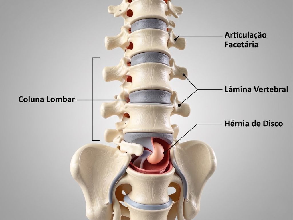 hérnia de disco lombar sintomas