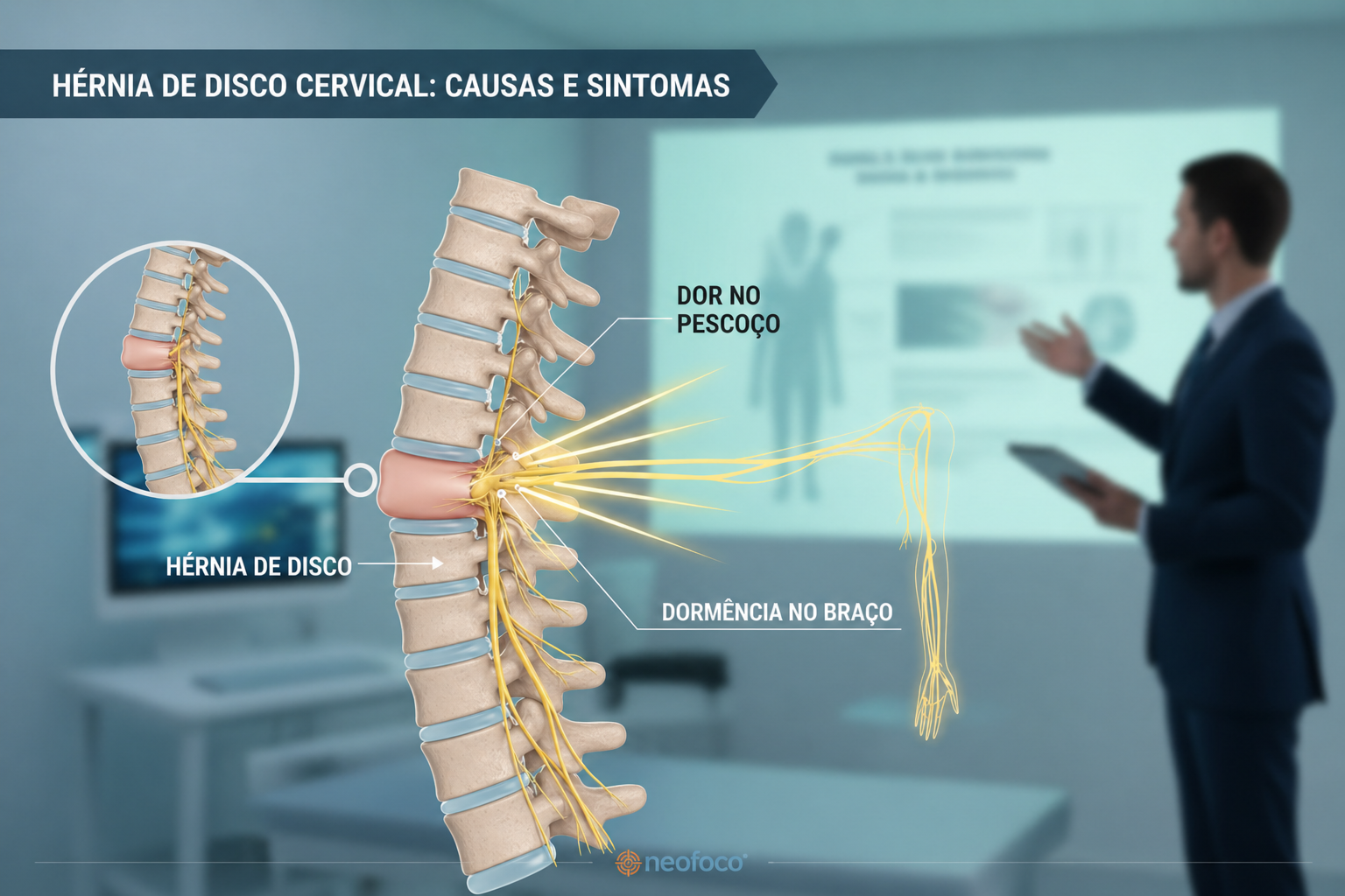 hérnia de disco cervical tratamento